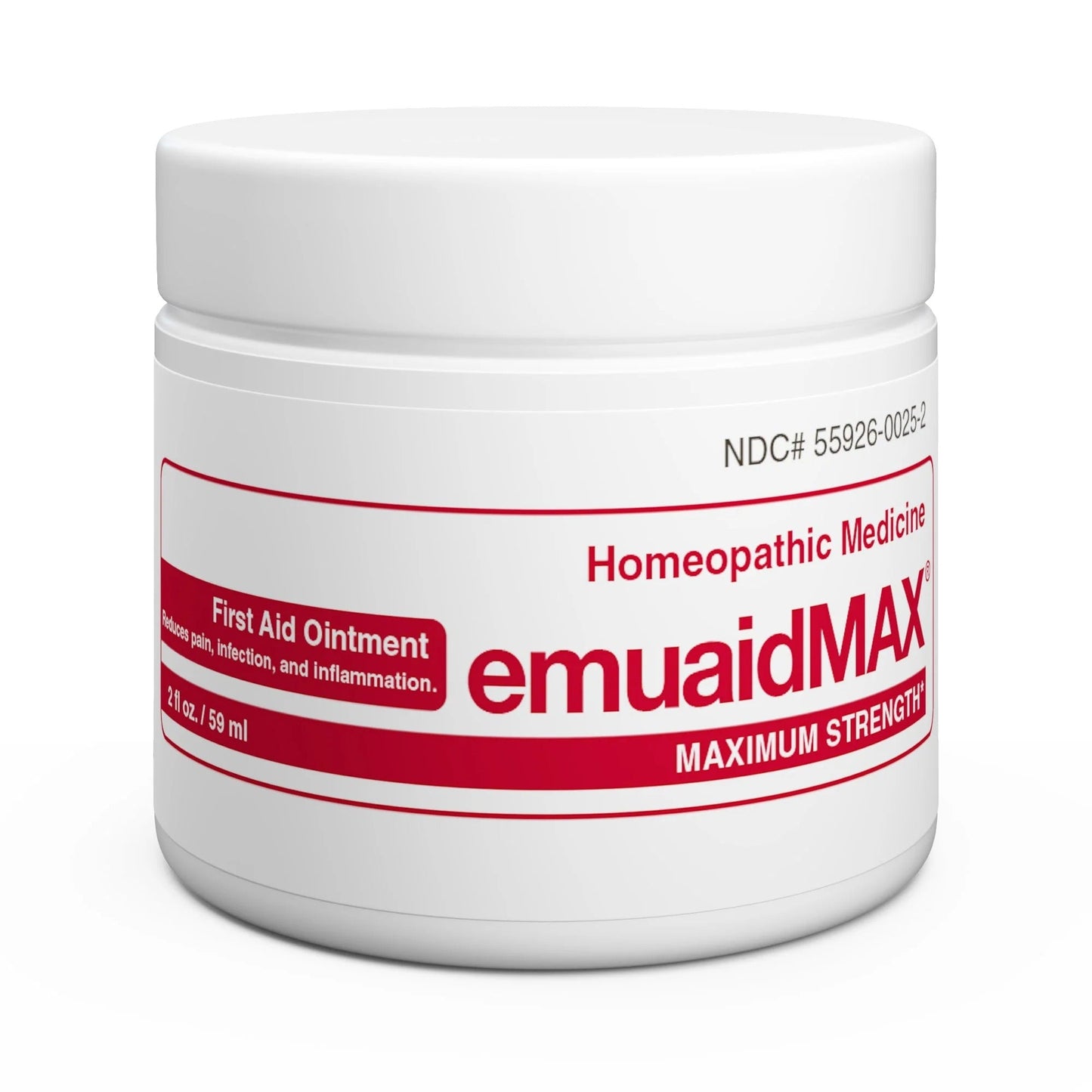 emuaid EMUAIDMAX Ointment for Itchy Skin, Maximum Strength Treatment for Athlete's Foot, Psoriasis, Jock Itch, Rash, Eczema, Cold Sores, Blisters,